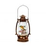 Three Kings SnowSwirl Festive Robin Lantern