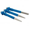 PUNCH SET 3PC NAIL/PIN/CENTRE