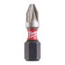 DRILL BIT PZ2 25MM 2PK SHOCKWAVE
