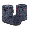 Bedroom Athletics Gosling Sherpa Slipper Boot Washed Peacoat Navy