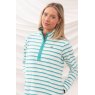 SWEATSHIRT SHORE 8 TEAL STRIPE