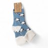 Jess & Lou Cosy Cuffed Sheep Sock