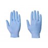 GLOVE NITRILE M 100PK TITAN BLUE