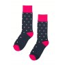 SOCK POLKA DOT 4-7 NAVY ANKLE SOCK POLKA DOT 4-7 NAVY ANKLE
