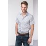 SHIRT SS TATTERSALL XXXL BLUE