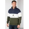 SWEATSHIRT BYLAND XXL PHEASANT NVY/WHT/OL
