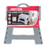 STEP STOOL GRY FOLDING DEKTON