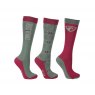 HY Equestrian Hy Equestrian HyConic Patterned Sock