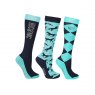 HY Equestrian Hy Equestrian HyConic Patterned Sock