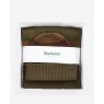 Barbour Barbour Branton Beanie & Scarf Gift Set Green