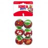 KONG Kong Holiday Squeakair Balls 6 Pack