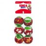 KONG Kong Holiday Squeakair Balls 6 Pack