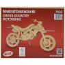 Quay Cross Country Motorbike Wooden Craft Kit