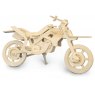Quay Cross Country Motorbike Wooden Craft Kit
