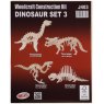 Quay Dinosaur Set 3 Wooden Craft Kit Assorted