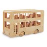 Quay Double Decker Bus Wooden Craft Kit