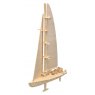Quay Yacht Wooden Craft Kit