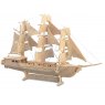 Quay Sailing Ship Wooden Craft Kit