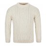 JUMPER ARAN XL ECRU