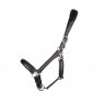 HEADCOLLAR BLK/SILVER XFULL SOFT LEATHER