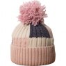 Jess & Lou Block Cable Bobble Hat