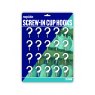 CUP HOOK SCREW IN 20PK RAPIDE