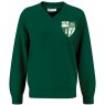 JUMPER V NECK 9-10 COPPLESTONE