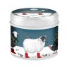 CANDLE COSY CHRISTMAS TIN EL