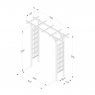 Forest Garden Forest Garden Classic Flat Top Arch