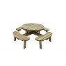 Forest Garden Forest Garden Circular Picnic Table