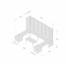 Forest Garden Forest Garden Modular Seating Option 4