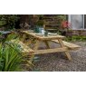 Forest Garden Forest Garden Rectangular Picnic Table 1.7m