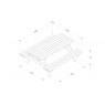 Forest Garden Forest Garden Rectangular Picnic Table 1.7m