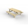 Forest Garden Forest Garden Rectangular Picnic Table 1.7m