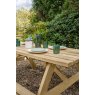 Forest Garden Forest Garden Rectangular Picnic Table 1.7m