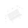 Forest Garden Forest Garden Kuba Bench