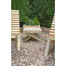 Forest Garden Forest Garden Slatted Chairs & Table Set