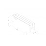 Forest Garden Forest Garden Dining Bench