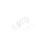 Forest Garden Forest Garden Dining Table & Bench Set
