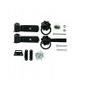 GATE KIT PREMIUM BLK ZINC