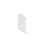 Forest Garden Forest Garden Europa Dome Gate 6ft