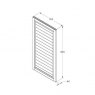 Forest Garden Forest Garden Lap Gate 6ft
