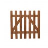 Forest Garden Forest Garden Grooved Pale Gate 3ft