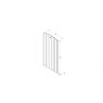 Forest Garden Forest Garden Tongue & Groove Dome Top Gate 6ft