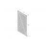 Forest Garden Forest Garden Double Slatted Gate 6ft