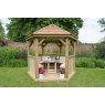 Forest Garden Forest Garden Premium Hexagonal Garden Gazebo With Cedar Roof