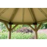 Forest Garden Forest Garden Premium Oval Garden Gazebo With Cedar Roof