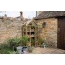 Forest Garden Forest Garden Georgian Tall Wall Greenhouse With Auto Vent
