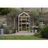 Forest Garden Forest Garden Georgian Tall Wall Greenhouse With Auto Vent