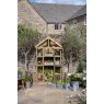 Forest Garden Forest Garden Georgian Tall Wall Greenhouse With Auto Vent